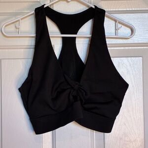 Elegant Black Sports Bra